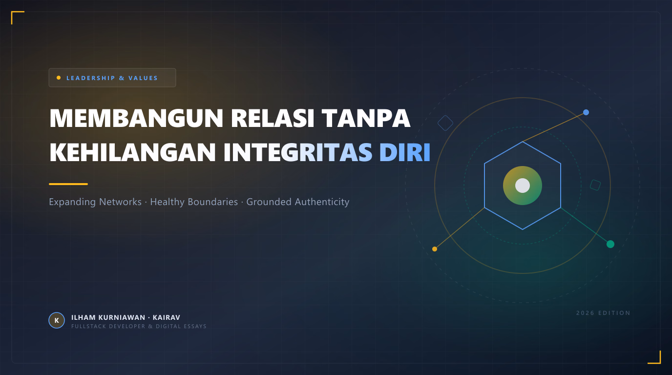 Buka Pintu Duniamu: Membangun Jejaring Relasi Tanpa Mengorbankan Integritas Diri